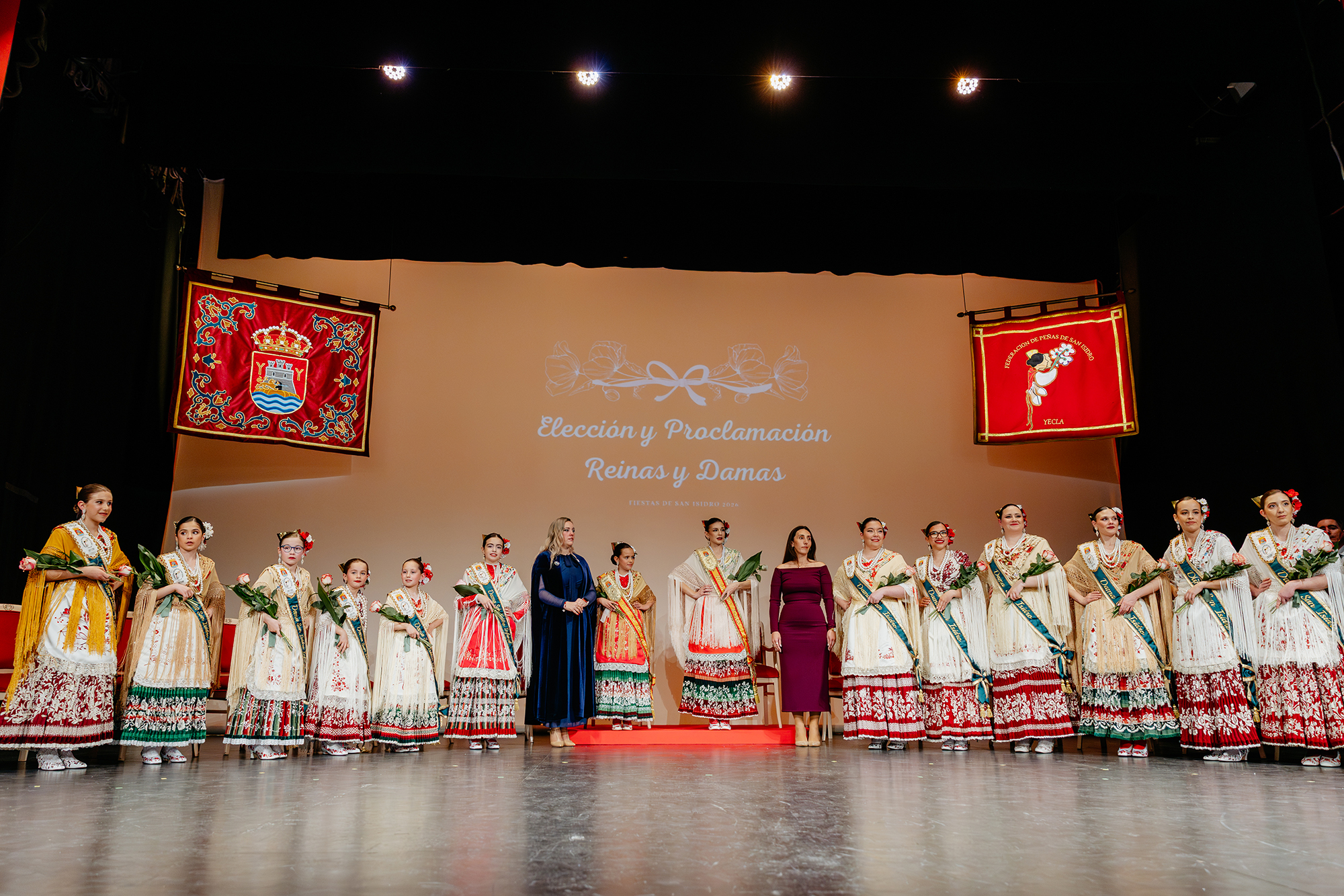 Reinas y damas San Isidro Yecla